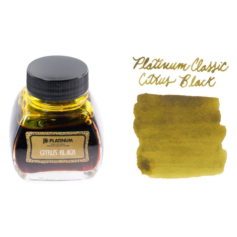 Platinum Classic Ink 60ml Citrus Black - Image 2